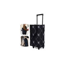 Rolling Bag Dxiywa Carrinho de compras portátil dobrável L preto Rolling Bag Dxiywa Carrinho de compras portátil dobrável L preto