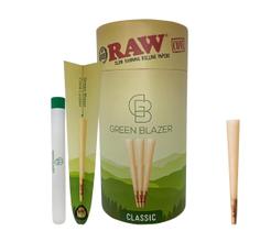 Rolling Papers RAW Cones 98 Special, pacote de 150 com pontas de 98 mm Rolling Papers RAW Cones 98 Special, pacote de 150 com pontas de 98 mm