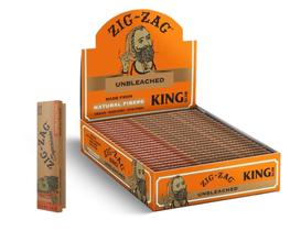 Rolling Papers ZIG-ZAG King Size Unbleached 24 livretos