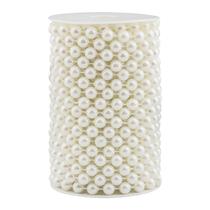 Rollo de Cuentas de Perlas AdasBridal 10mm Marfil 10m para Decoración Rollo de Cuentas de Perlas AdasBridal 10mm Marfil 10m para Decoración