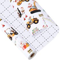 Rollo de Papel para envolver BIOBROWN Navidad Construcción 17x10m Rollo de Papel para envolver BIOBROWN Navidad Construcción 17x10m