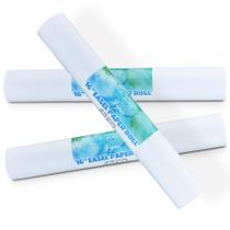 Rollos de Papel para Caballete Joyooss 41 cm x 25 m Paquete de 3 Blanco