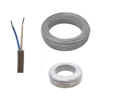 Rolo 100m Cabo CCI ALC 40x1 0,40mm P/ Telefonia Alarme 2 Via
