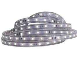 Rolo 10m Fita Mangueira de LED 2835 Branco Frio IP65 110v