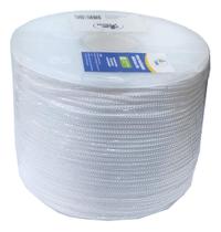 Rolo 220m Corda 4mm Branca Varal Amarração Tela De Proteção Rolo 220m Corda 4mm Branca Varal Amarração Tela De Proteção