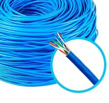 Rolo 25m Cabo CFTV CAT6 ALC 4 Pares 8 Vias 4x50mm P/ Alarme