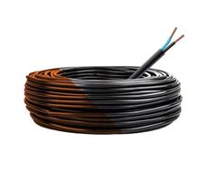 Rolo 30m Cabo Elétrico PP 2x2,5mm Preto 2 Vias - 30 Metros