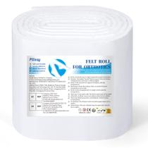 Rolo adesivo de acolchoamento de feltro Pollieay 1/3 de espessura 6 cm x 2,5 m Rolo adesivo de acolchoamento de feltro Pollieay 1/3 de espessura 6 cm x 2,5 m