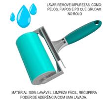 Rolo adesivo lavável