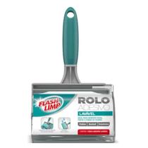 Rolo Adesivo Lavável FLP6497 Reutilizável para Roupas e Estofados Flashlimp Rolo Adesivo Lavável FLP6497 Reutilizável para Roupas e Estofados Flashlimp
