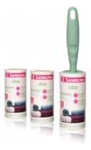 Rolo Adesivo Para Tirar Pelo De Roupa Sanremo 3 Refils