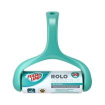 Rolo Adesivo Plus 30 Folhas Cst0061 Verde - Flash Limp