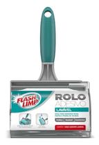 Rolo Adesivo Remove Pelo Fiapo Flp6497 Flash Limp Verde-lima Rolo Adesivo Remove Pelo Fiapo Flp6497 Flash Limp Verde-lima