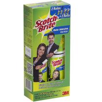 Rolo Adesivo SCOTCH-BRITE com 2 Rolos e 2 Refis 3M