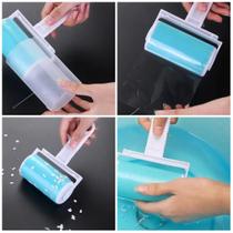 Rolo Adesivo Tira Pelos Para Roupa e Estofados Multiuso Reutilizavel Lavável Removedor De Pelos
