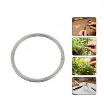 Rolo Arame Galvanizado N.22 Fio Cerca Liso Fino 1Kg 325M Zincado Bijuteria Artesanato Casa Flexivel