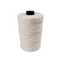 Rolo Barbante Algodão 4/4 Cru 200g Escolar Artesanato Pavio Maquina de Vela