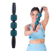 Rolo Bastão Massagem Miofascial para alívio de dores musculares Rolo Bastão Massagem Miofascial para alívio de dores musculares