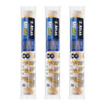 Rolo Big Antigota 46cm Parede E Madeira -3 Itens Atlas