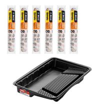 Rolo Big Rende Plus Atlas 46cm - 6 Unidades + Bandeja Atlas