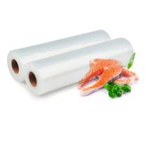 Rolo Bobina De Saco Embalagem Seladora A Vácuo Ranhuras 25cm Rolo Bobina De Saco Embalagem Seladora A Vácuo Ranhuras 25cm