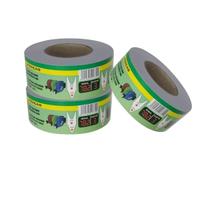 Rolo / Bobina De Senha Atendimento Numerada 3 Dígitos Com 2000 Senhas Verde