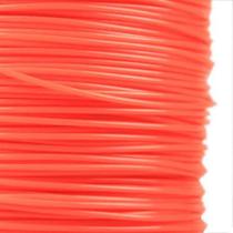 Rolo Bobina Fio Nylon 2.4mm Redondo Cor Vermelha Supreme