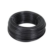Rolo Cabo 2,5mm 100 Mts Preto Cobrecom Rolo Cabo 2,5mm 100 Mts Preto Cobrecom