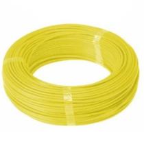 Rolo Cabo 4mm 100mts Amarelo Cobrecom