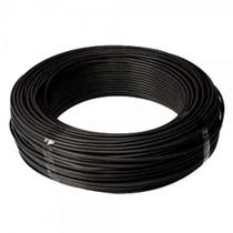 Rolo Cabo 4mm 100mts Preto Cobrecom