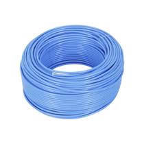 Rolo Cabo 6,0 Mm 100 Mts Azul Cobrecom Rolo Cabo 6,0 Mm 100 Mts Azul Cobrecom