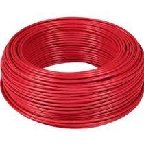 Rolo cabo flexivel 4 mm vermelho megatron Rolo cabo flexivel 4 mm vermelho megatron