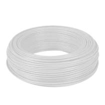 Rolo cabo flexivel 4,00 mm 100mt branco cooperfio Rolo cabo flexivel 4,00 mm 100mt branco cooperfio