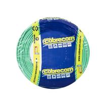 Rolo Cabo Flexível 750v 4mm 100 Metros Verde Cobrecom
