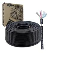 Rolo cabo microfone santo angelo balanceado x30 100 metros