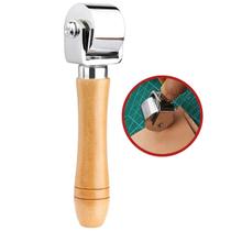 Rolo Cola Borda de Couro Compressor Metal Ferramenta 26mm Rolo Cola Borda de Couro Compressor Metal Ferramenta 26mm