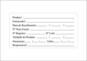 Rolo Com 1.000 Etiquetas Adesivas Bopp - Modelo 2 Rolo Com 1.000 Etiquetas Adesivas Bopp - Modelo 2