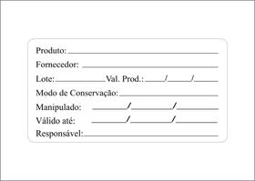 Rolo Com 1.000 Etiquetas Adesivas Bopp - Modelo 3
