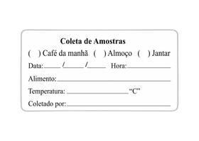 Rolo Com 1.000 Etiquetas Adesivas Couchê - Modelo 18