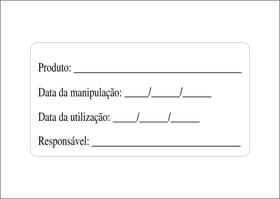 Rolo Com 1.000 Etiquetas Adesivas Couchê - Modelo 37