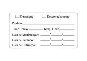 Rolo Com 1.000 Etiquetas Adesivas Couchê - Modelo 9