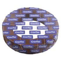 Rolo com 100m de Cabo de Cobre 750V 6mm² Marrom - Corfio