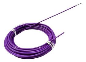 Rolo Conduíte Roxo Bike Espiral Teflon Freio 2p 20M