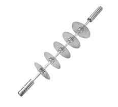 Rolo Cortador 61x10cm Ajustável Bolos Massas Doce De Leite Folhados Tortas Doces Brownie