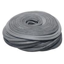 Rolo de 1 Metro de Borracha Perfil Esponjoso Vedação 10x10mm Macio Londribor
