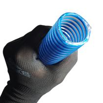 Rolo de 1 Metro de Mangueira de Sucção Azul Transparente 1.1/4 Polegadas Borrachas Londrina Rolo de 1 Metro de Mangueira de Sucção Azul Transparente 1.1/4 Polegadas Borrachas Londrina