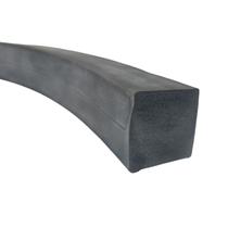 Rolo de 10 Metros de Borracha Perfil Esponjoso 30x30mm Vedação Macio Londribor