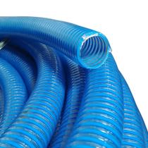 Rolo de 10 Metros de Mangueira de Sucção Azul Transparente 1.1/4 Polegadas Borrachas Londrina Rolo de 10 Metros de Mangueira de Sucção Azul Transparente 1.1/4 Polegadas Borrachas Londrina