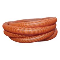 Rolo de 10 Metros de Mangueira de Sucção Pesada Laranja 3 Polegadas Borrachas Londrina