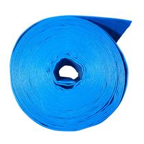 Rolo de 10 Metros de Mangueira Flat Azul 12 Polegadas Irrigação Borrachas Londrina